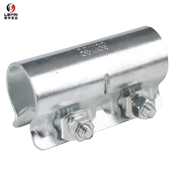 China BS1139 Scaffolding Sleeve Coupler Factory price Coupleur de manchon d'échafaudage  Acoplador de manguito para andamios 008615122519420 (1)