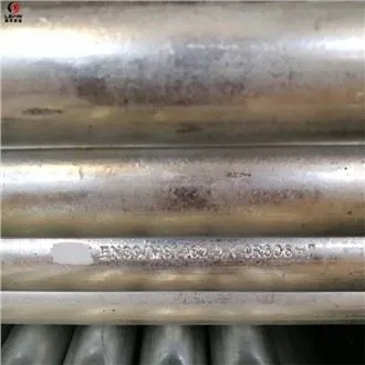 Tube rond d'échafaudage