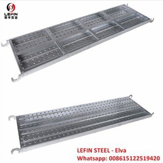 Planche en acier avec crochet